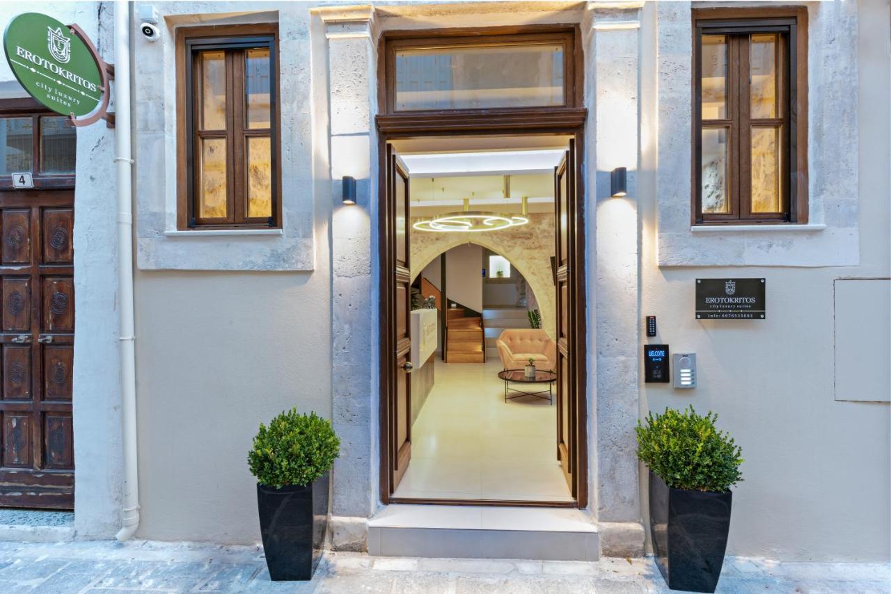 Erotokritos City Luxury Suites Rethymno Esterno foto