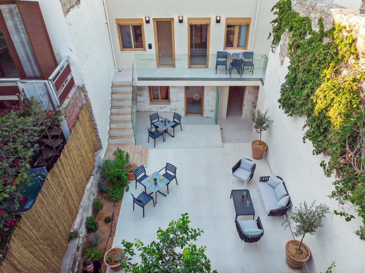 Erotokritos City Luxury Suites Rethymno Esterno foto